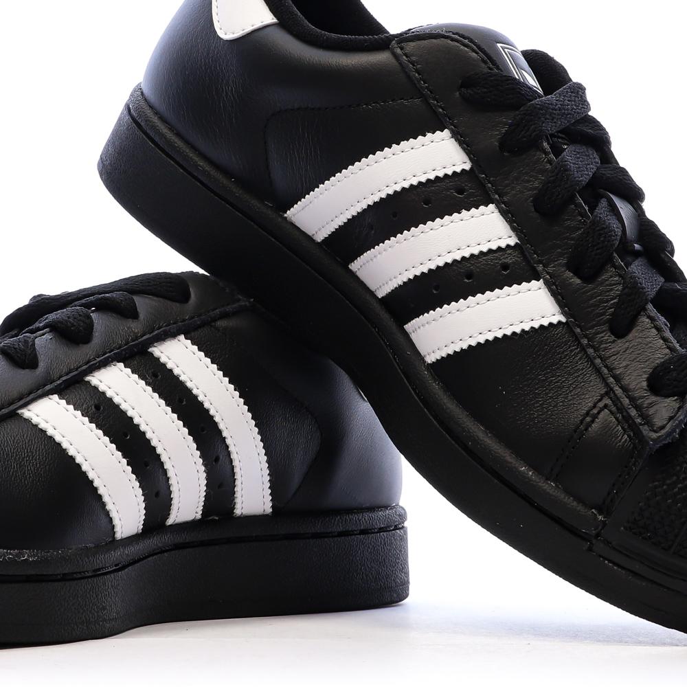Superstar Baskets Noires/Blanches Homme Adidas vue 7