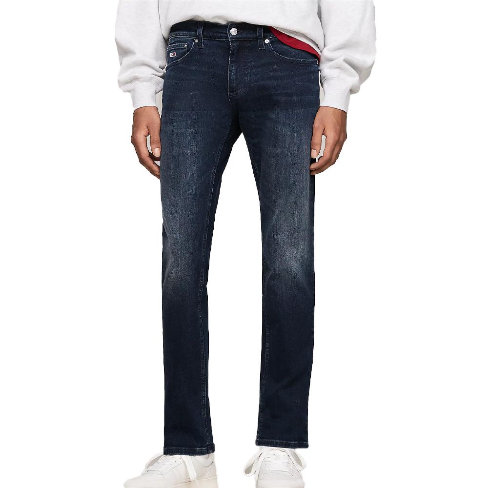 Jean Slim Bleu Homme Tommy Hilfiger Scanton DM0DM20386 pas cher