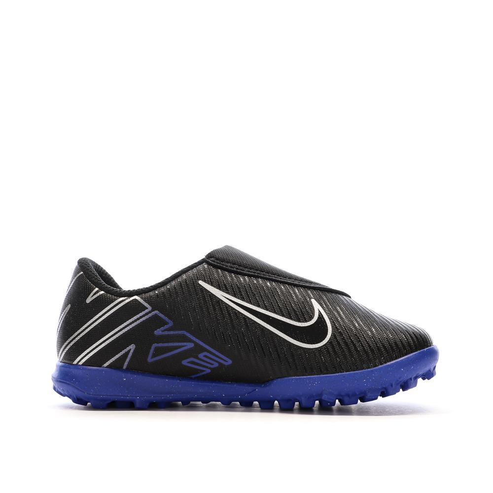 Chaussures de Foot Noires Bébé/Enfant Nike Vapor 15 Club TF PS vue 2