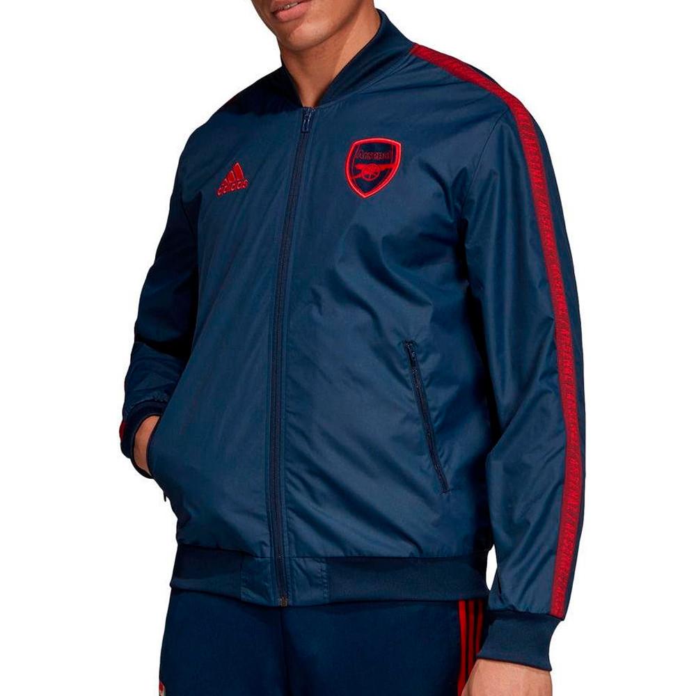 Arsenal Veste Marine Homme Adidas Anthem pas cher