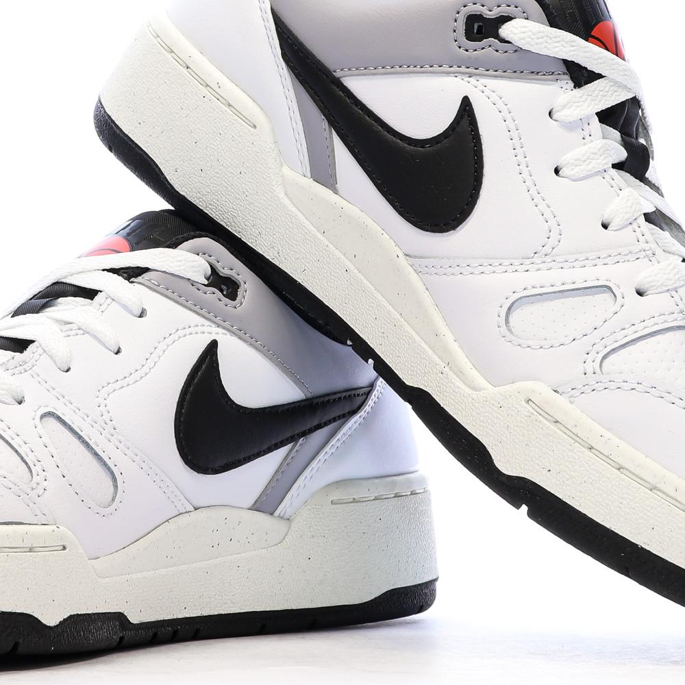 Baskets Blanc/Noir Homme Nike Full Force Low vue 7