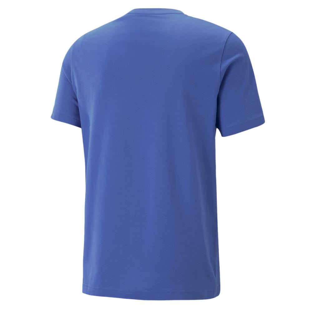 T-Shirt Bleu Homme Puma Summer vue 2