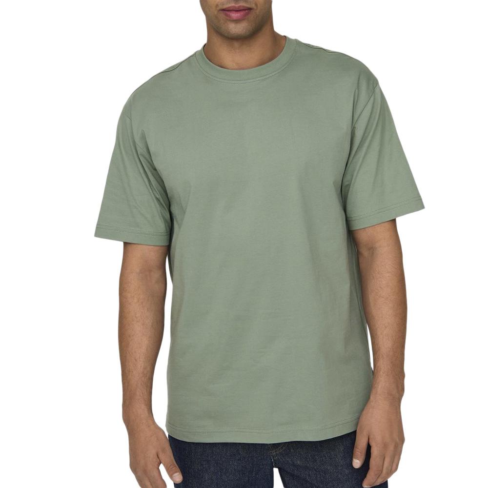 T-shirt Vert Pale Homme Only & Sons Onsfred Life pas cher