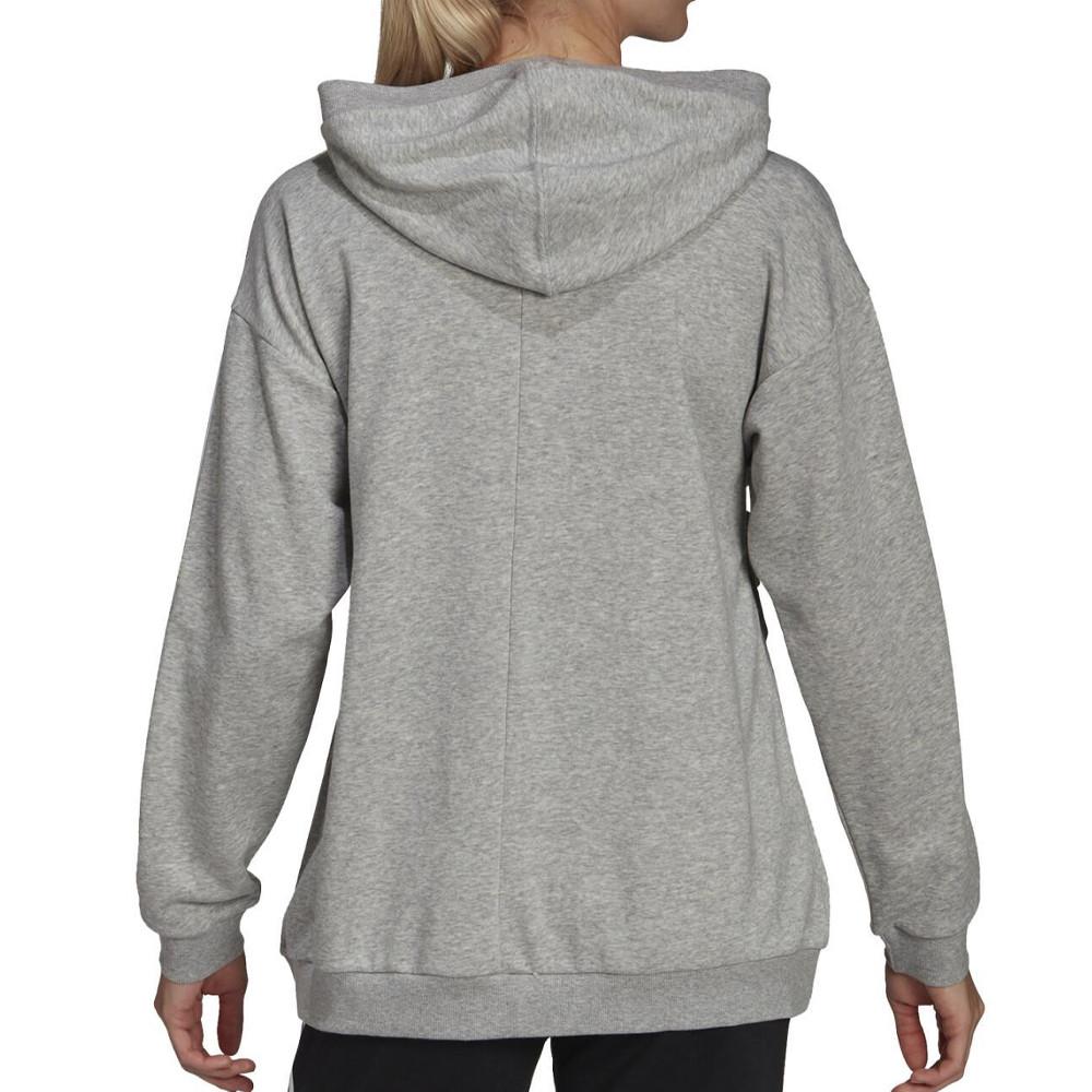 Sweat à Capuche Gris Femme Adidas Maternité vue 2