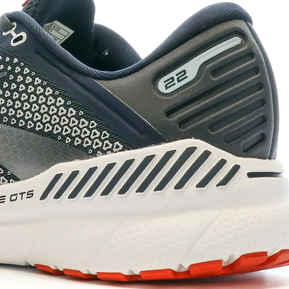 Chaussures de Running Grises Homme Brooks Adrenaline Gts 22 vue 7