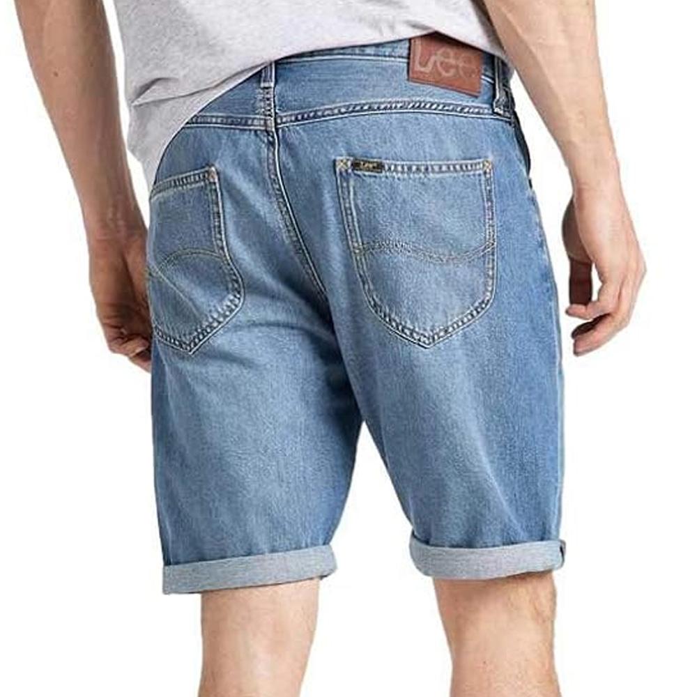 Short en jean bleu Homme Lee Short Light vue 2
