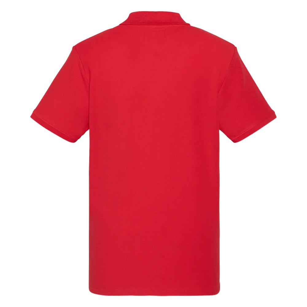 Polo Rouge Homme Schott PS0022 vue 2