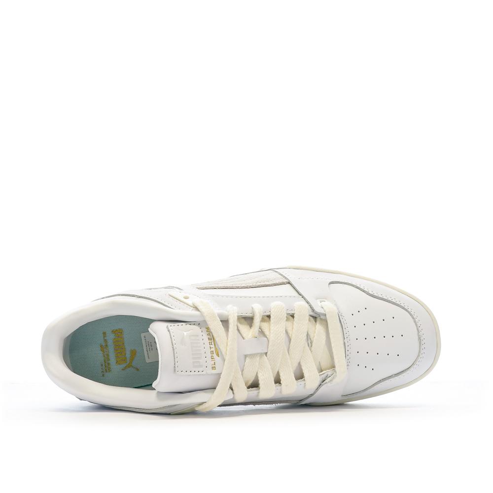 Baskets Blanches Homme Puma Slipstream vue 4
