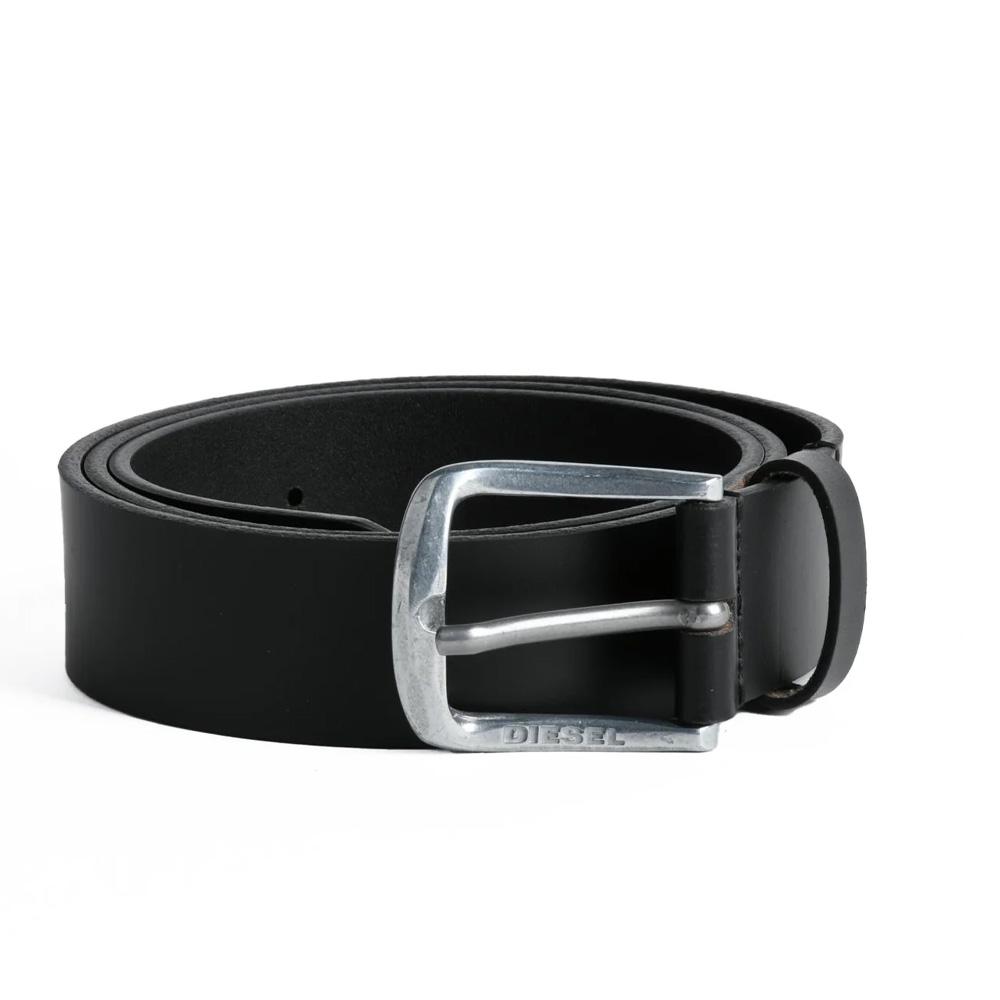 Ceinture Noir Homme Diesel Basic Belt 1 pas cher