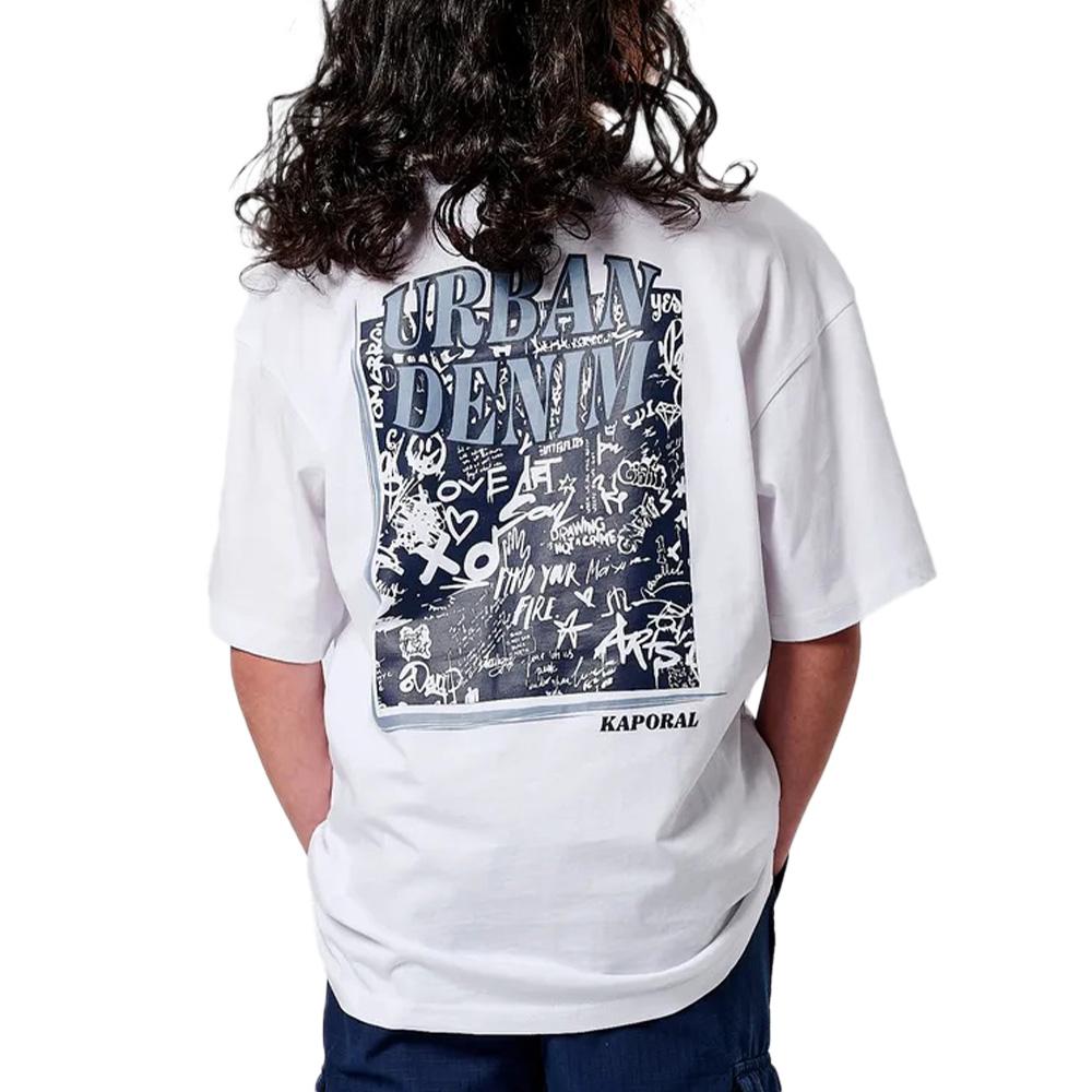 T-Shirt Blanc Garçon Kaporal Orion vue 2
