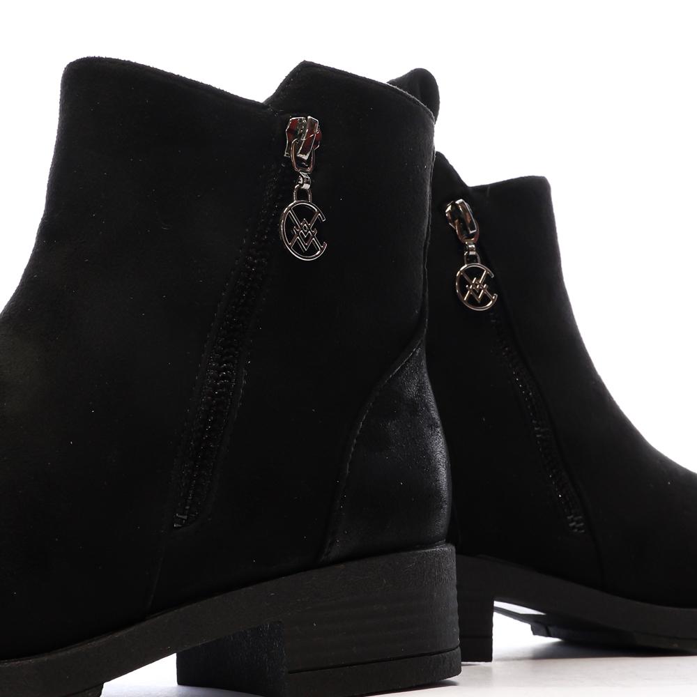 Bottines Noires Femme Chattawak 8-Vamp vue 7