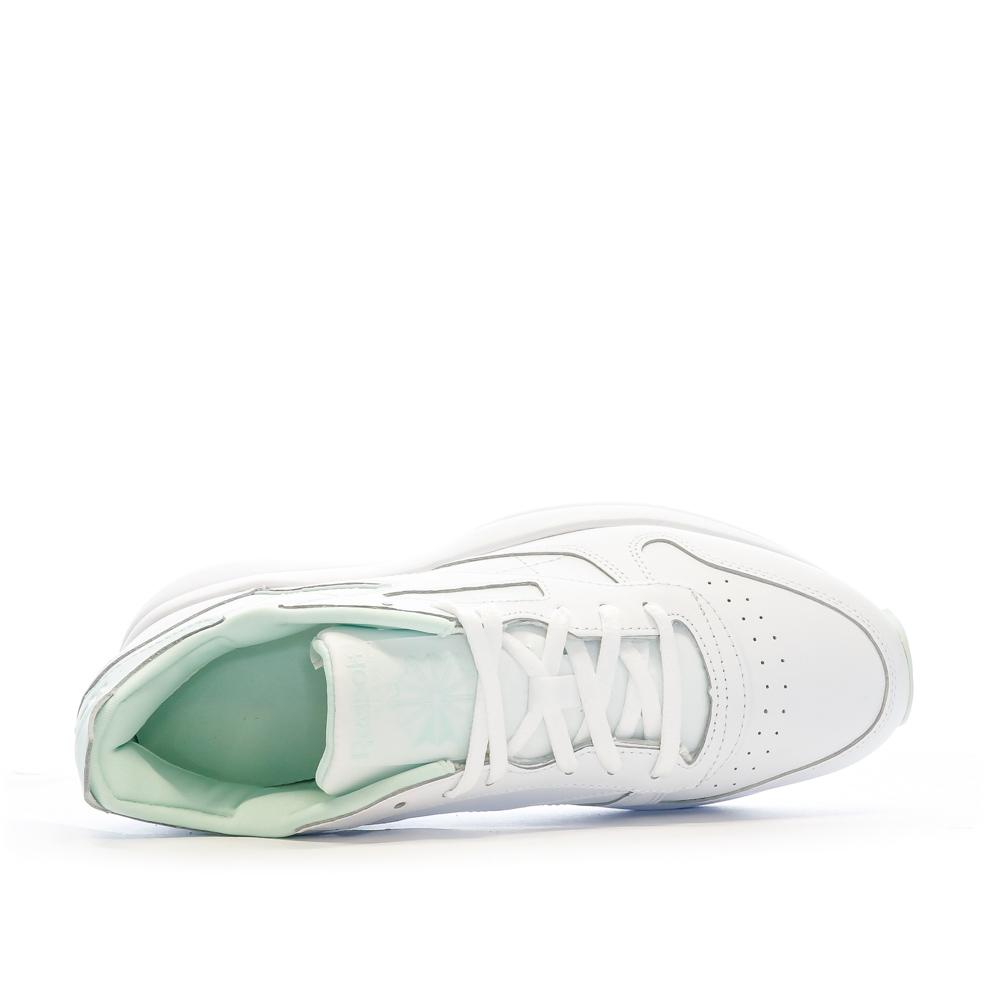 Baskets Blanches Femme Reebok Classic Leather vue 4