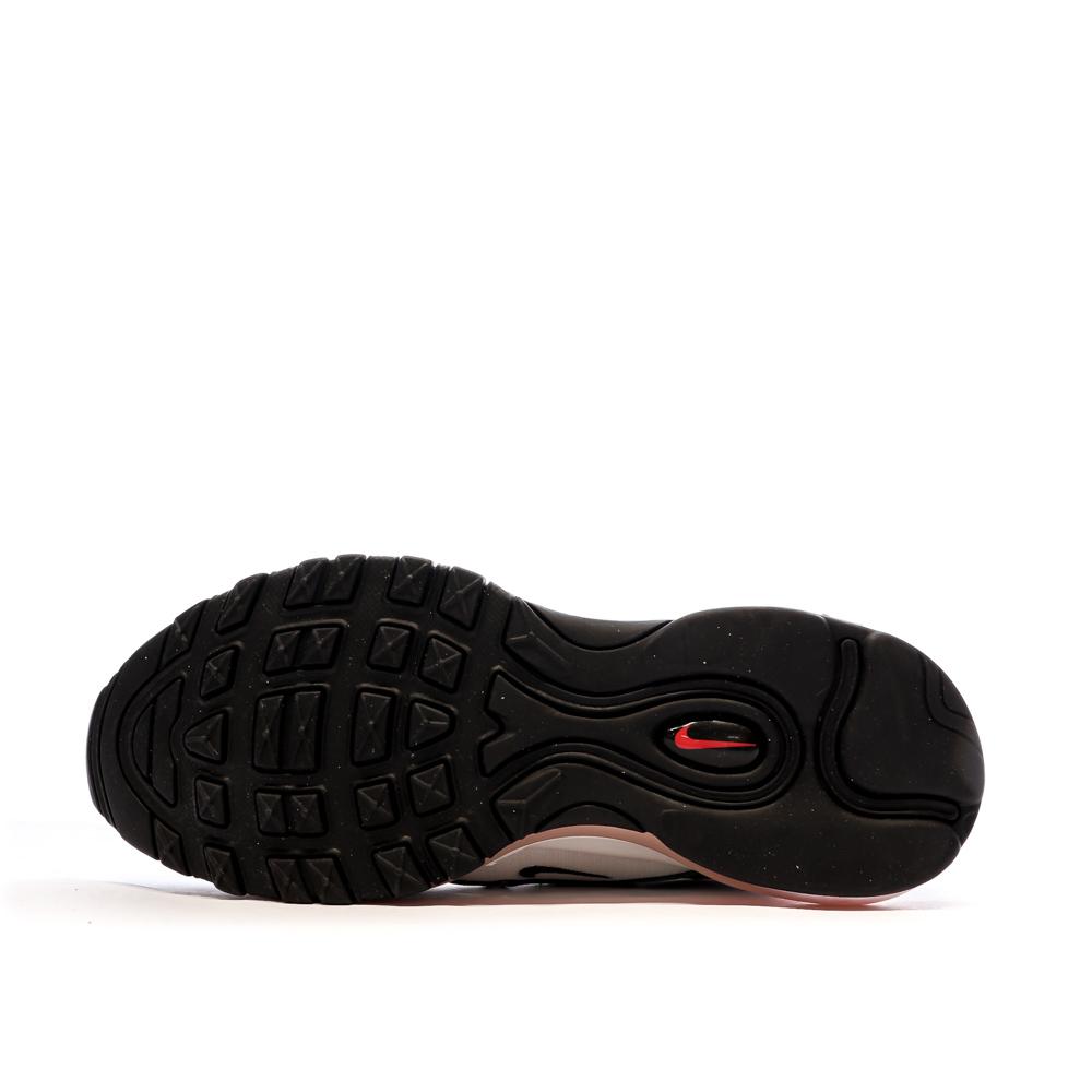 Baskets Blanches/Grises/Rouges Garçon Nike Air Max 97 Bg vue 5
