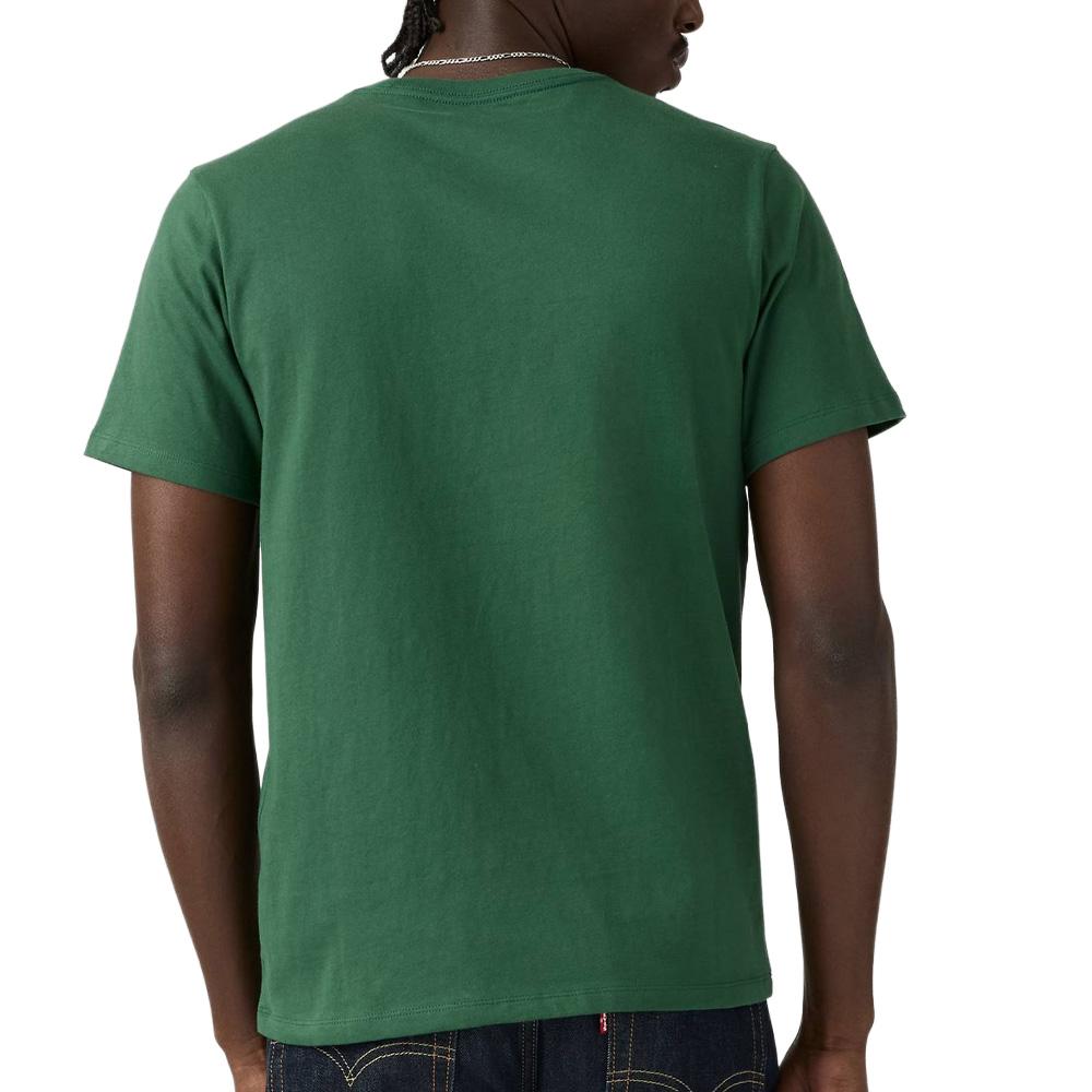 Camiseta verde para hombre Levi's Original ver 2