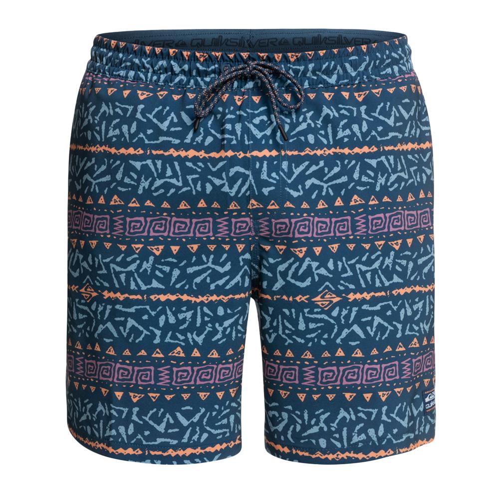 Quiksilver Omni Badehose für Herren in Blau/Orange günstig