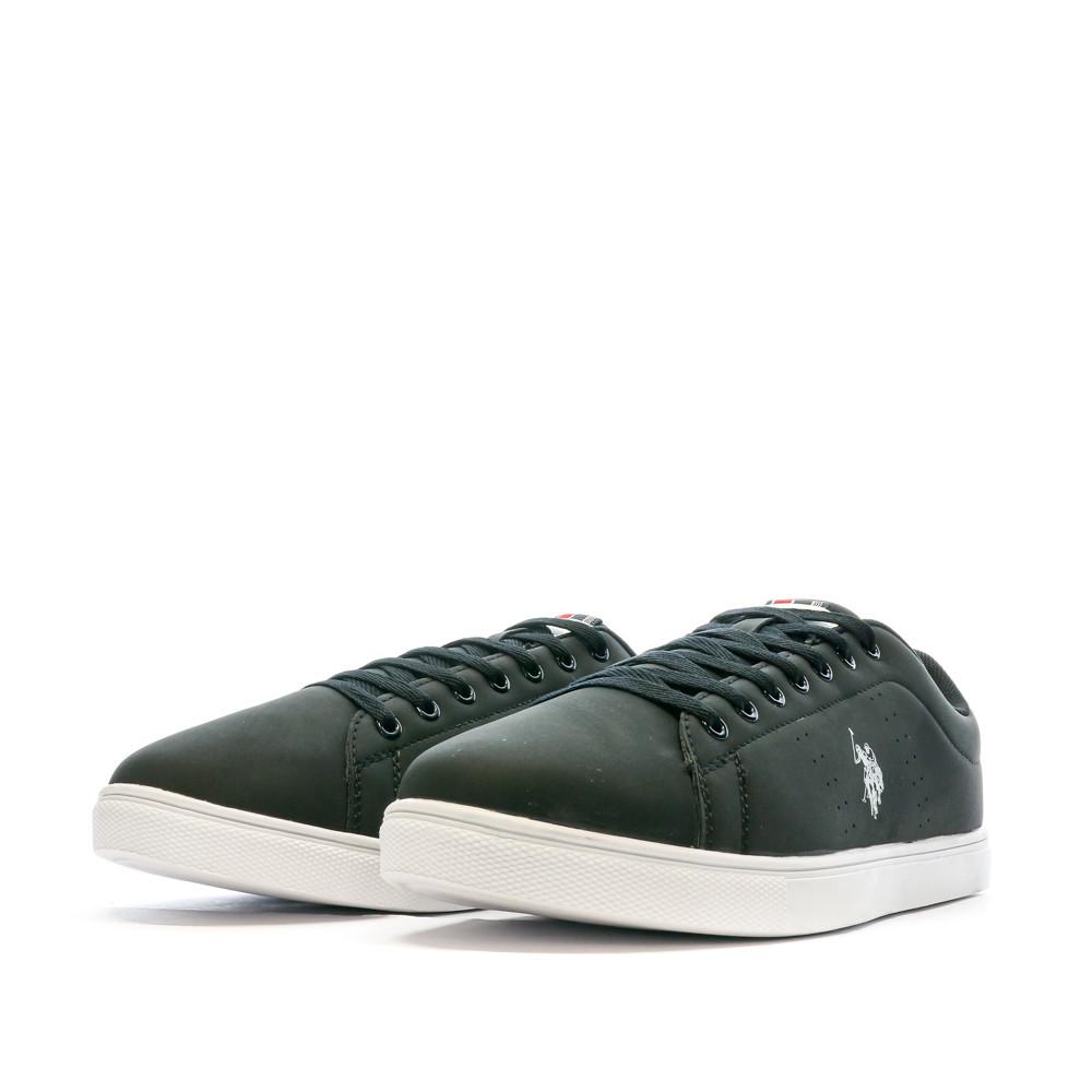 Baskets Noir Homme US Polo ASSN Leelo vue 6