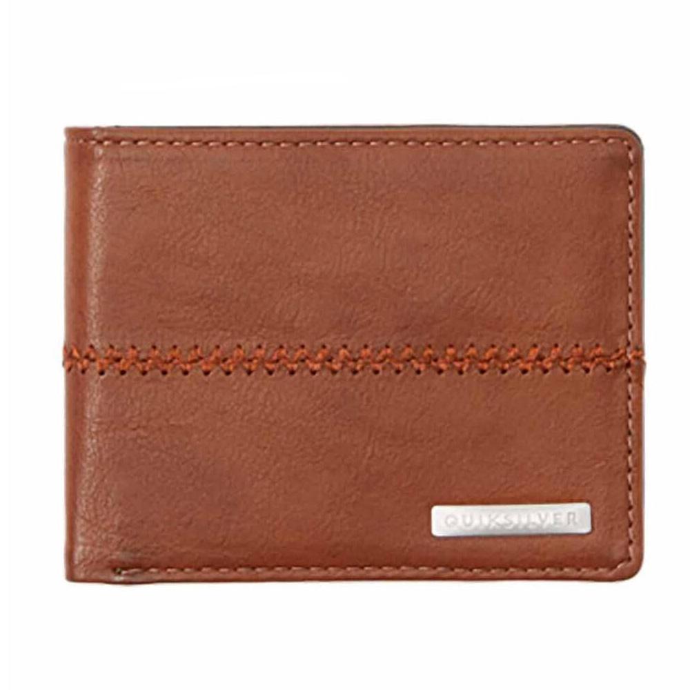 Portefeuilles Marron Foncé Homme Quiksilver Stitchy 3 pas cher