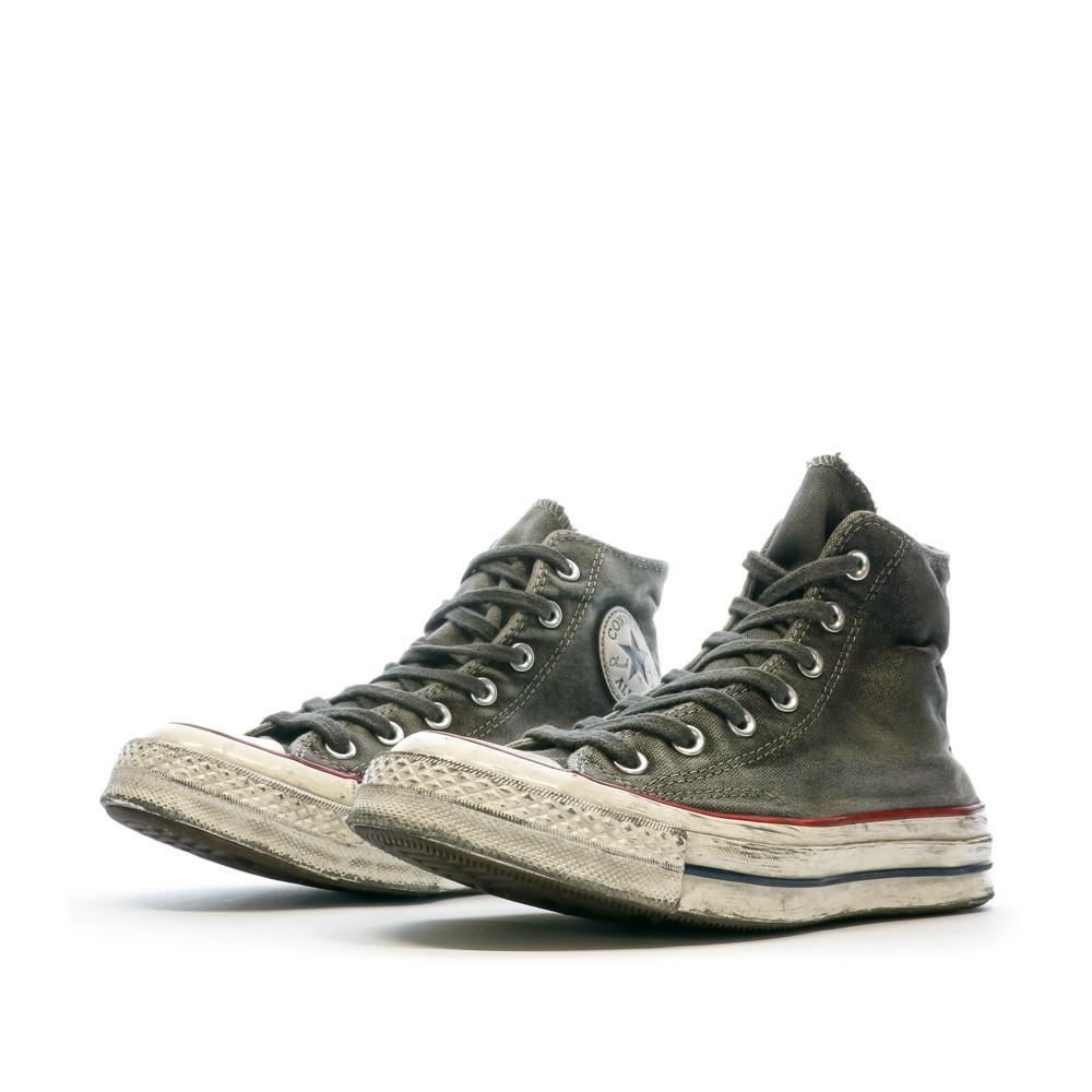 Baskets Grises Femme Converse Chuck 70 Canvas vue 6