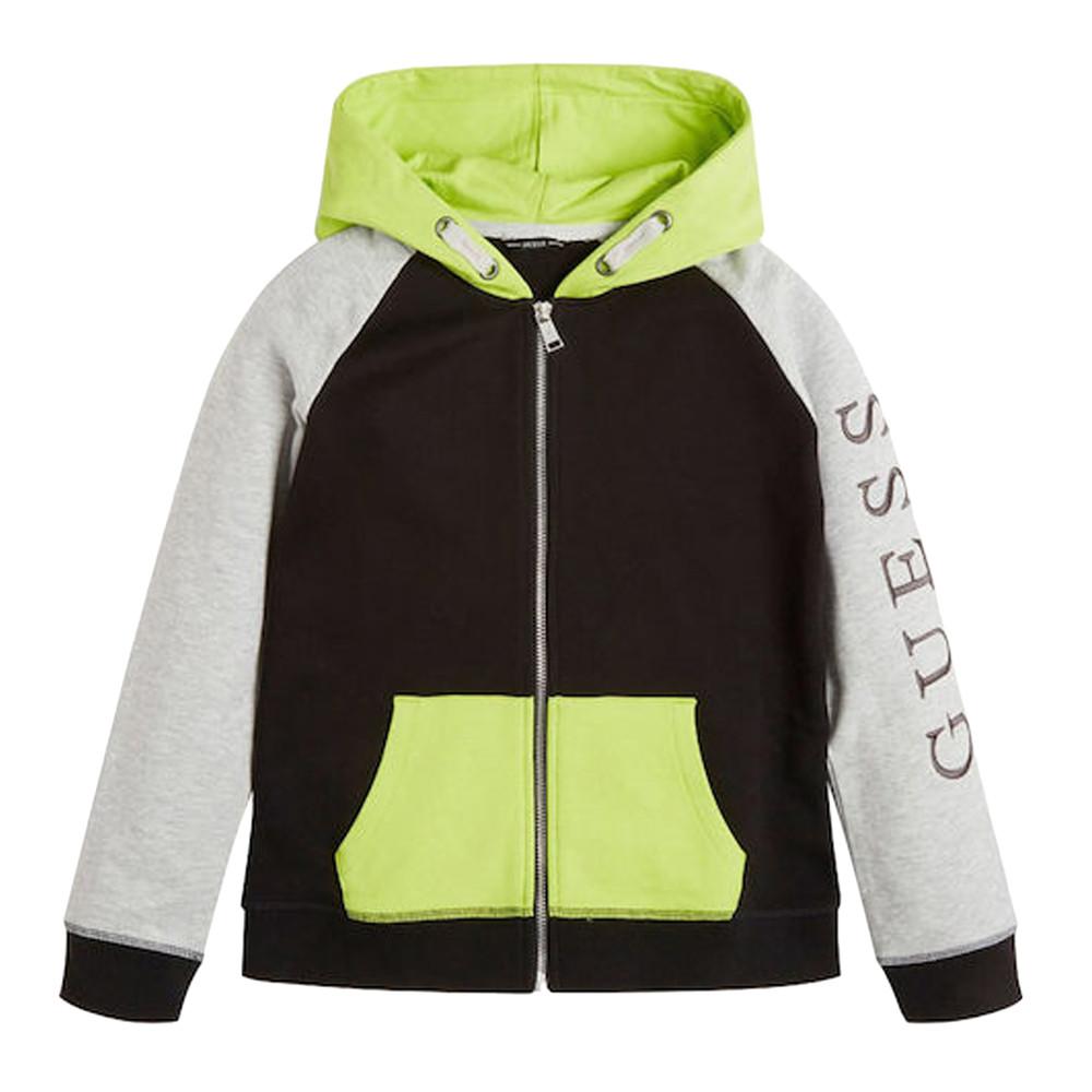 Lonsdale Sweat Zippé Intégral Balnakeil Noir | Traininn