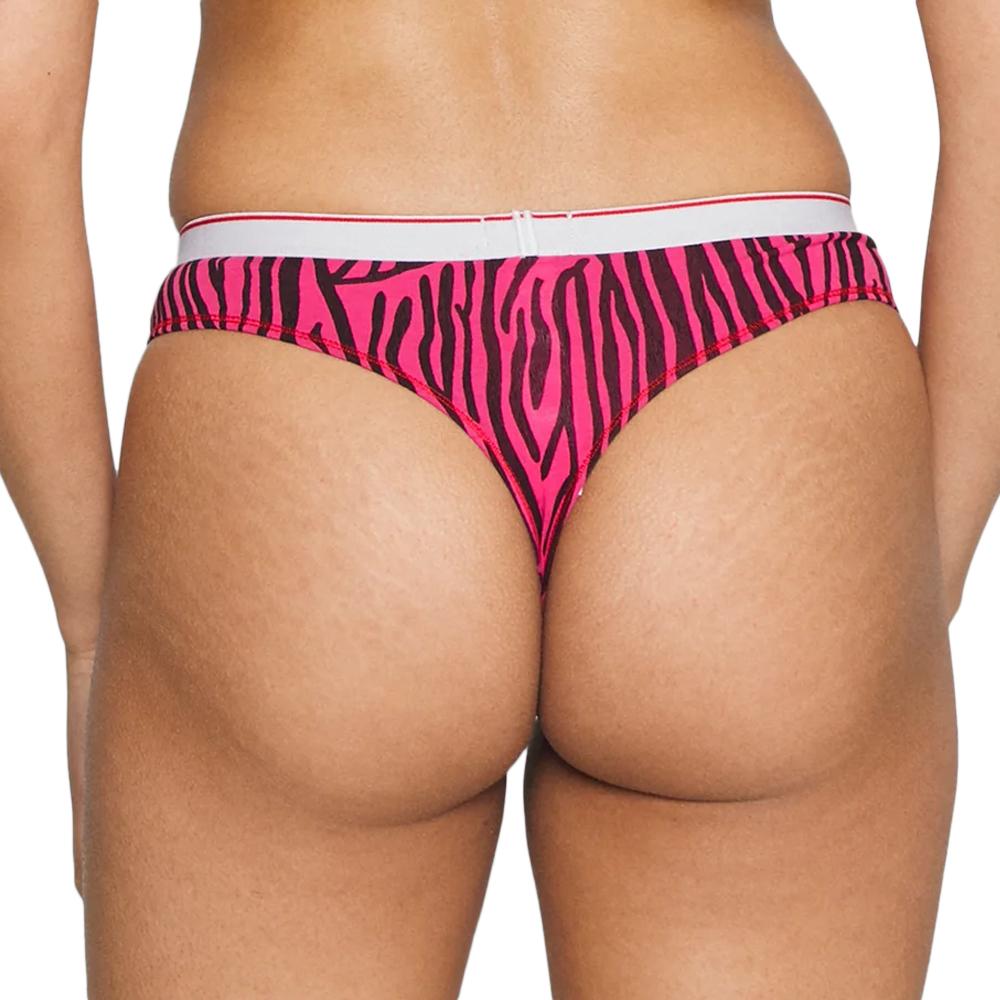 String Noir/Rose Femme Diesel Perizoma vue 2