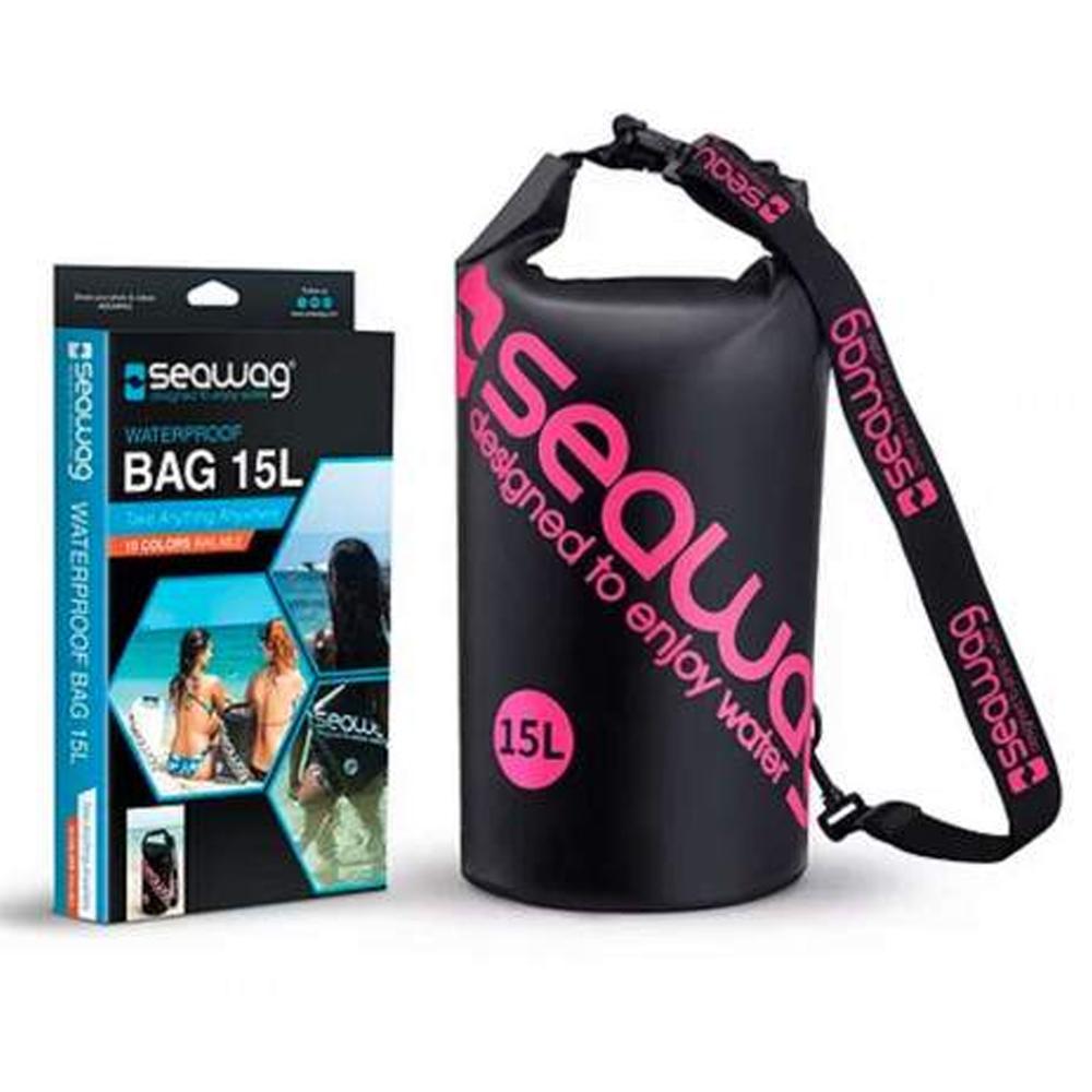 Sac étanche 15L Seawag noir/rose B1X – Protection maximale en toute circonstance pas cher