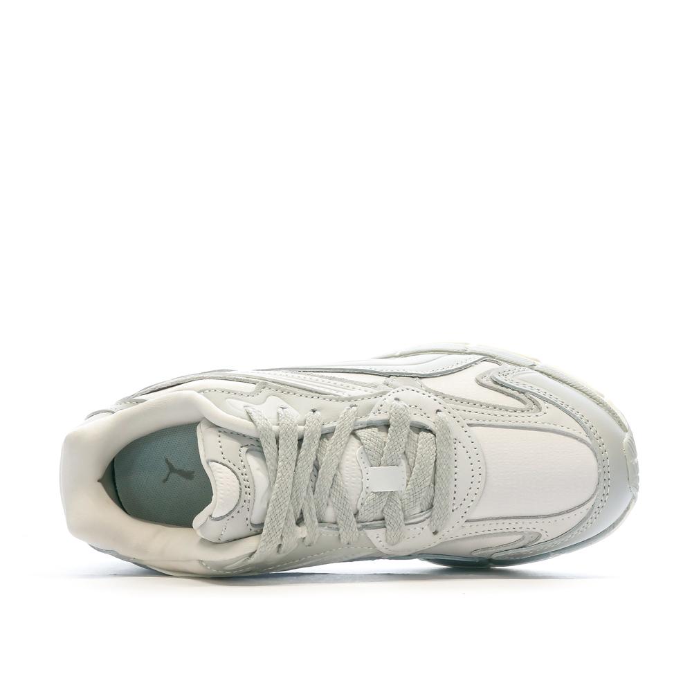 Baskets Blanche/Gris Femme Puma Teveris Nitro vue 4