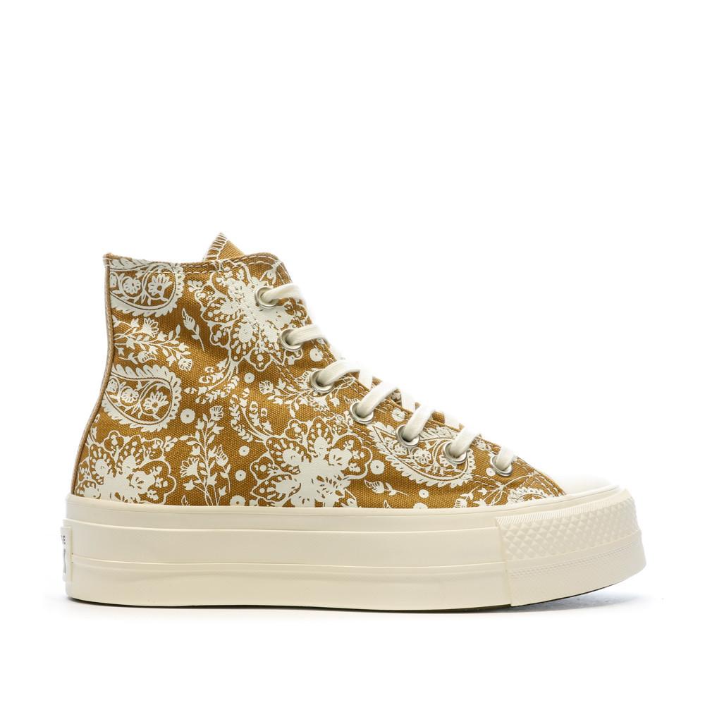 Converse Jaune Femme Converse Wheat vue 2