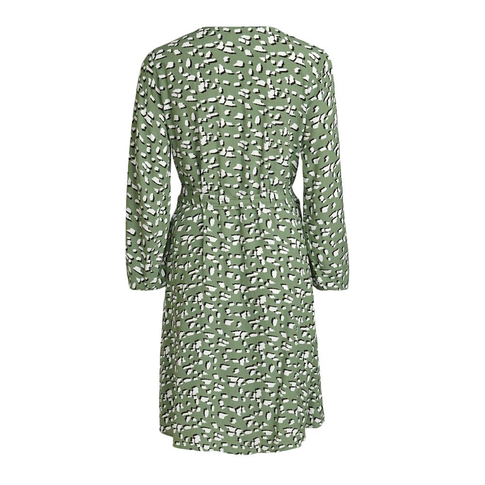 Robe Verte À motifs Femme Vila Viviska vue 2