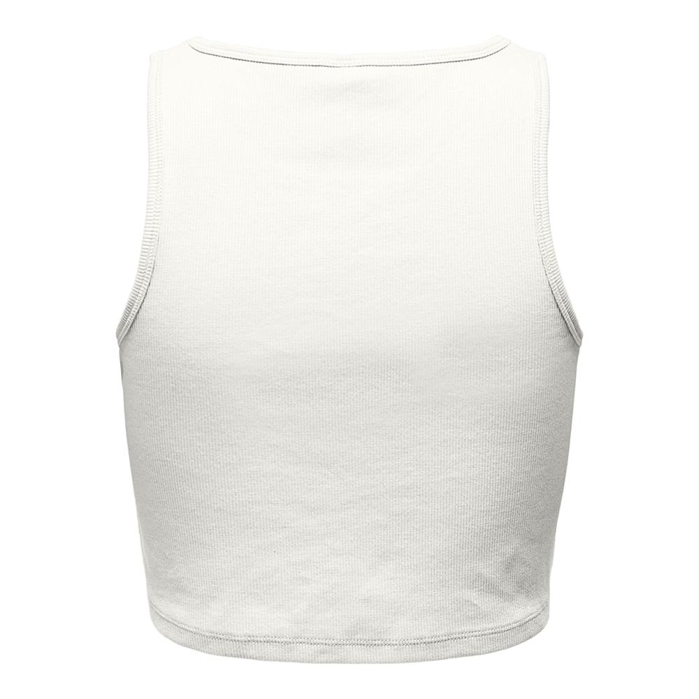 Crop Top Blanc Femme JDY Sofia vue 2