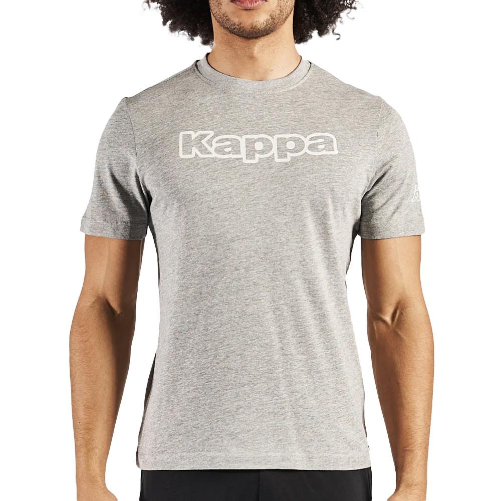 T-shirt Gris Homme Kappa Logo Fromen Slim pas cher