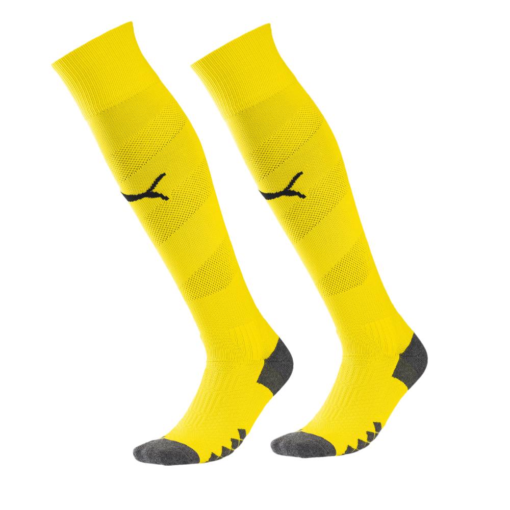 Chaussettes de Foot Jaunes Puma Spiral pas cher