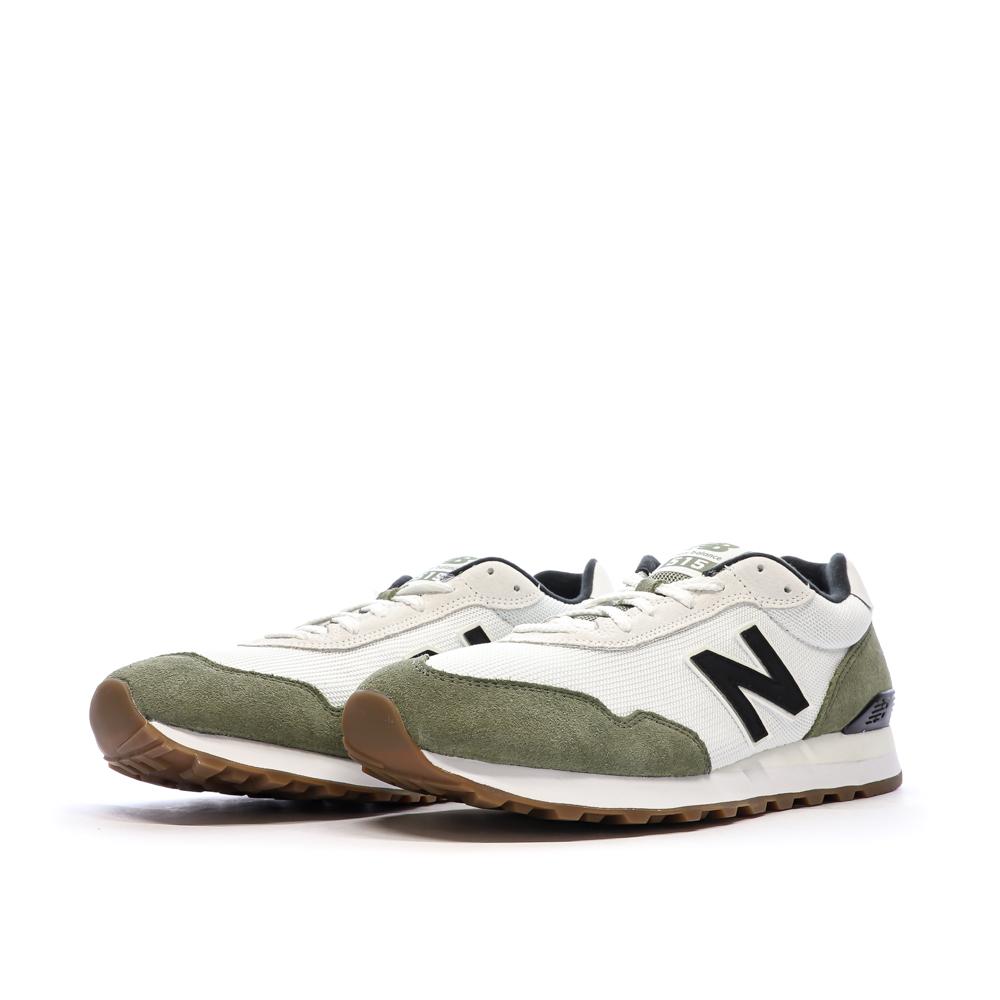 Baskets Kaki/Blanches Homme New Balance 515 vue 6