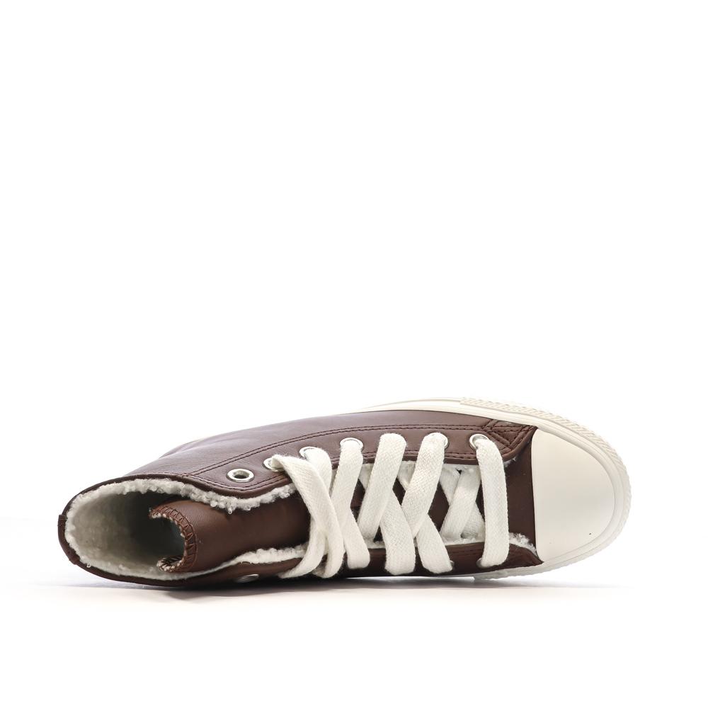 Baskets Marrons Femme Converse Chuck Taylor All Star A07946C vue 4