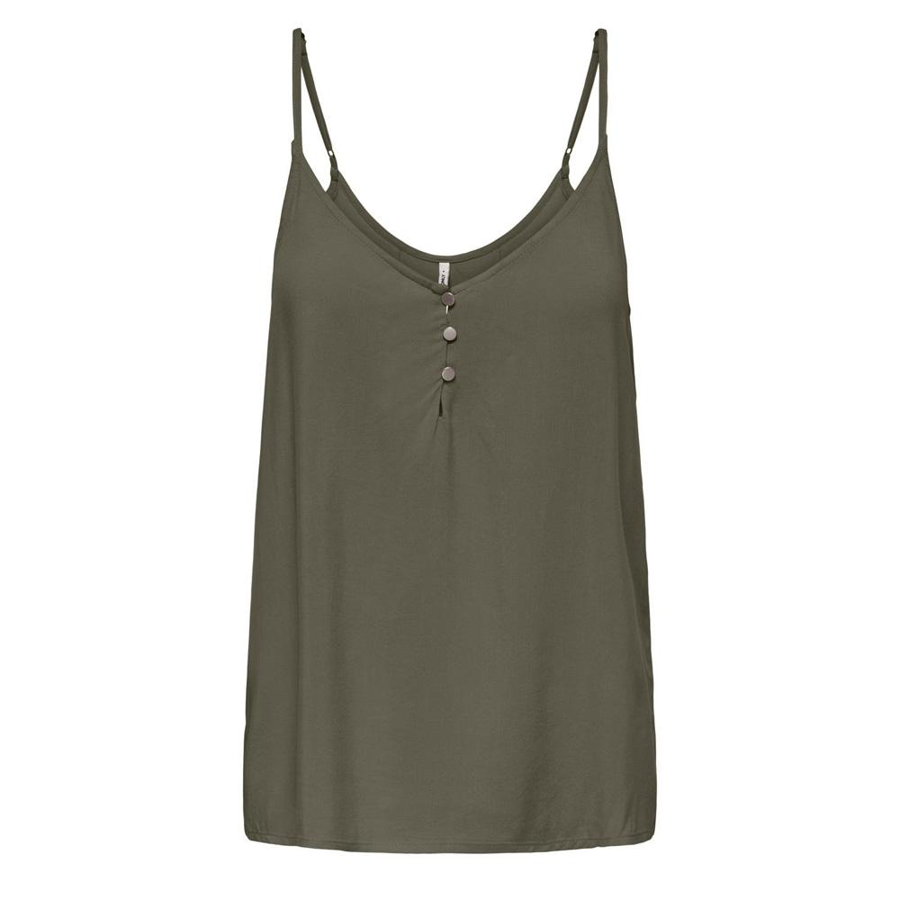 Débardeur Kaki Femme Only Selina pas cher