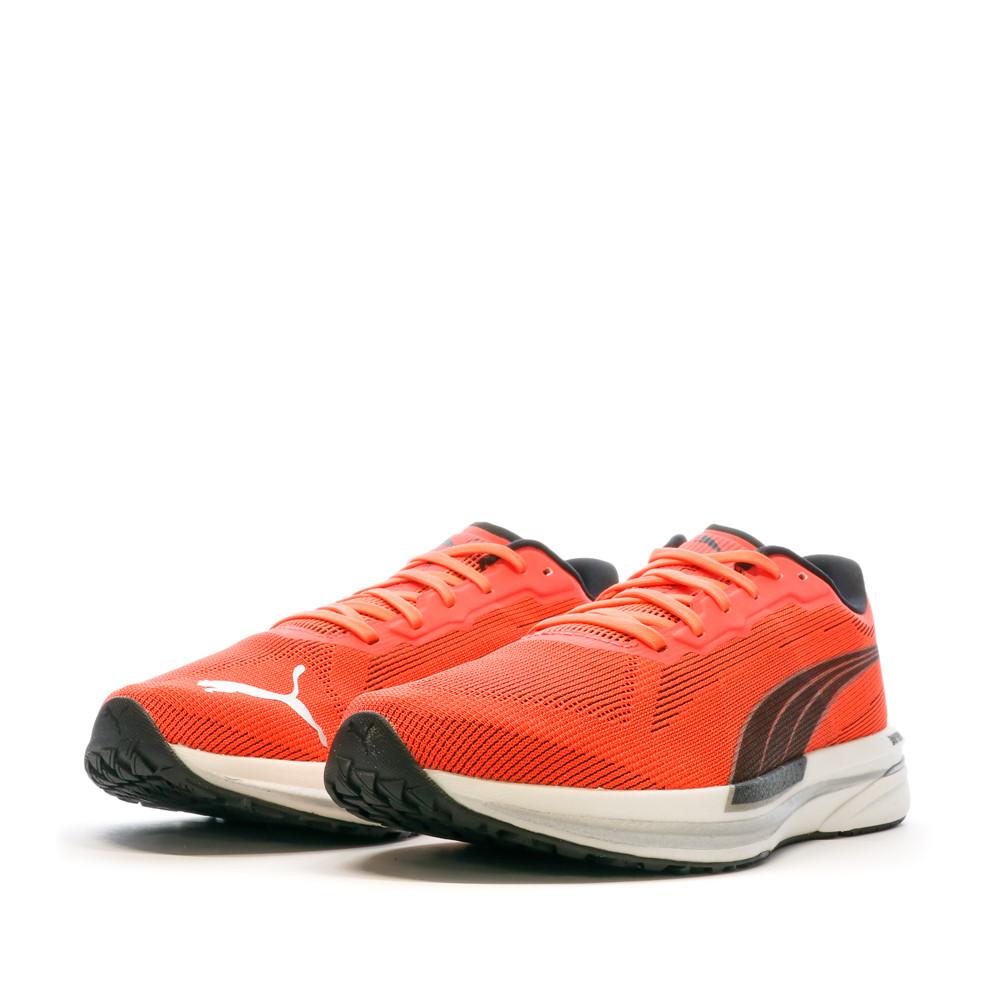 Chaussures de Running Orange Homme Puma Velocity Nitro vue 7