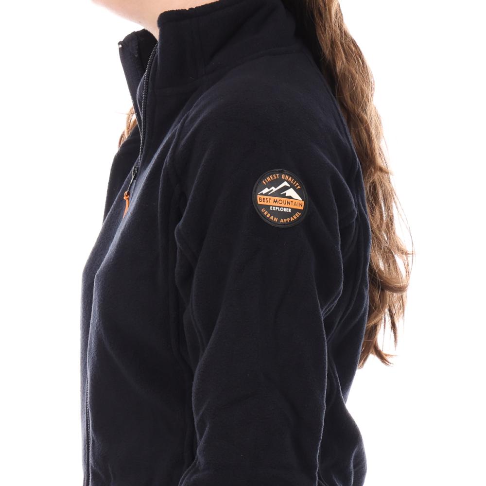 Sweat Polaire Marine foncé Femme Best Mountain Victoria vue 3