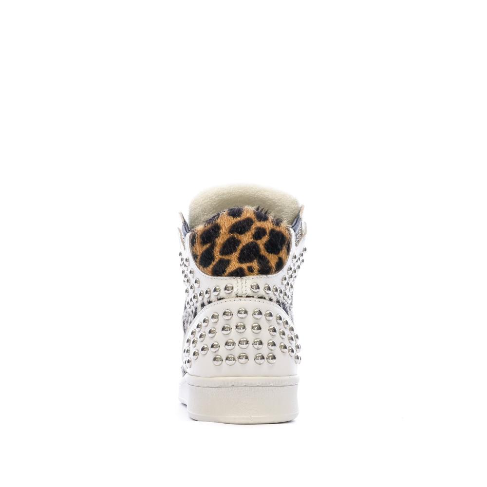 Baskets Montantes Blanches Femme Replay Century vue 3