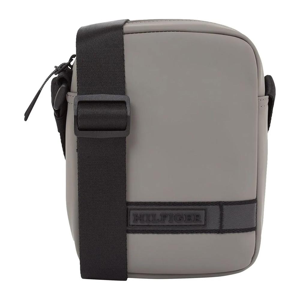Sacoche Grise Homme Tommy Hilfiger Monotype pas cher