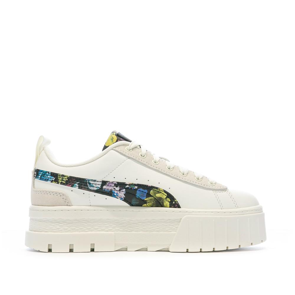 Baskets Blanches Femme PUMA Mayze 2 Liberty vue 2