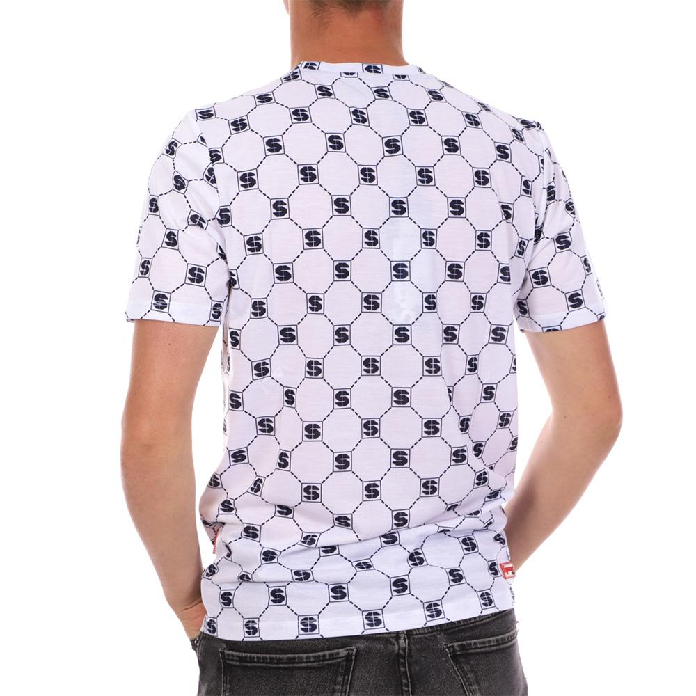 T-shirt Blanc Homme Supreme Grip Walt vue 2