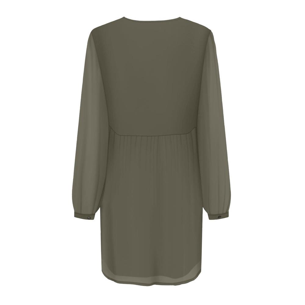 Robe Verte Femme Only Button vue 2