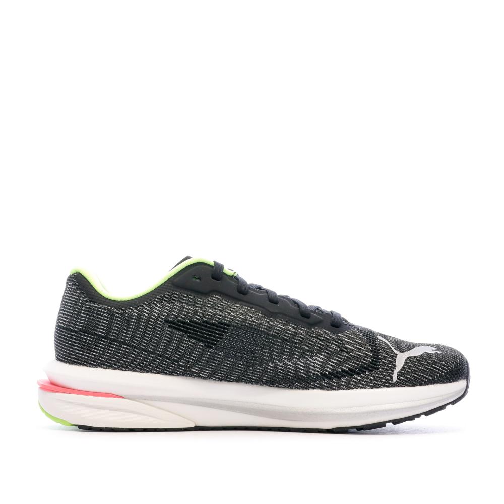 Chaussures de running Grise Femme Puma Velocity Nitro vue 2