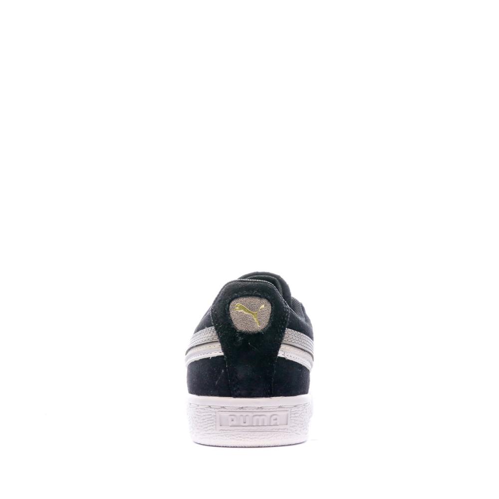 Baskets Noir/Grise Femme Puma Suede Triplex vue 3