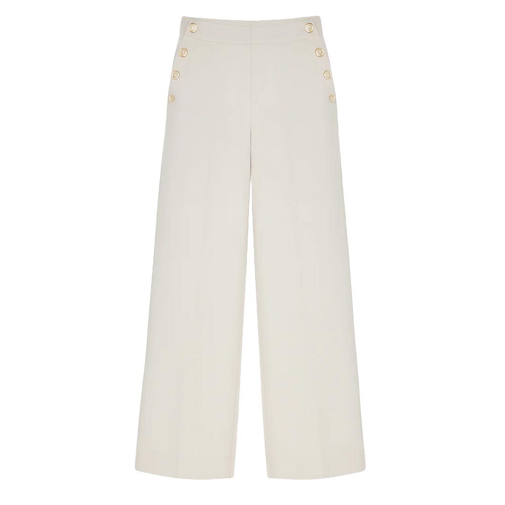 Pantalon fluide Beige Femme An'ge Paunata pas cher