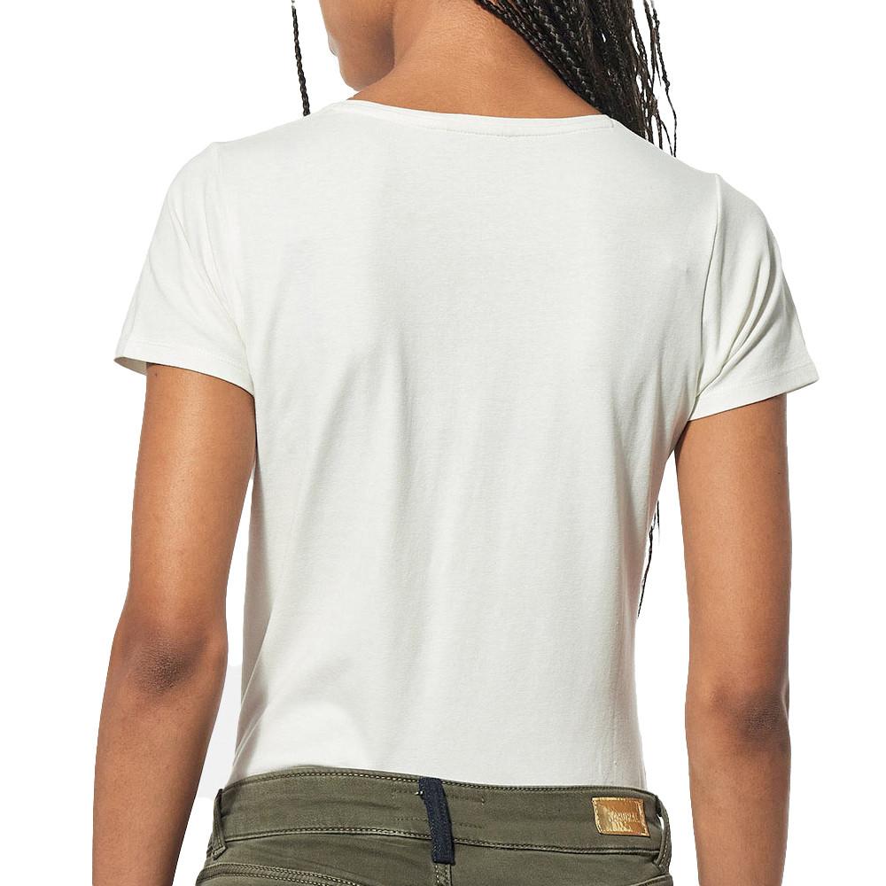 T-shirt Blanc Femme Kaporal Krak vue 2