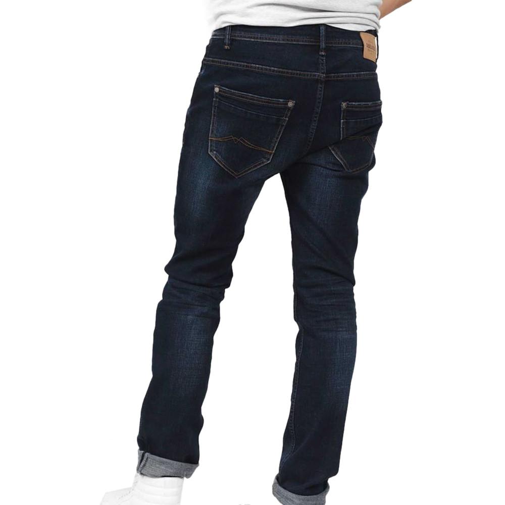 Jean Slim Bleu Foncé Homme Deeluxe Carlos vue 2