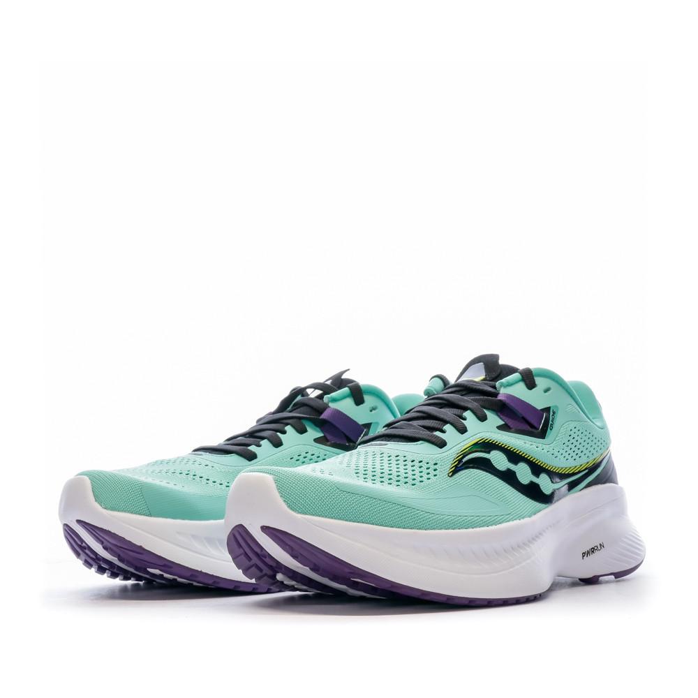 Chaussures de running Vert d'eau Femme Saucony Guide 15 vue 6