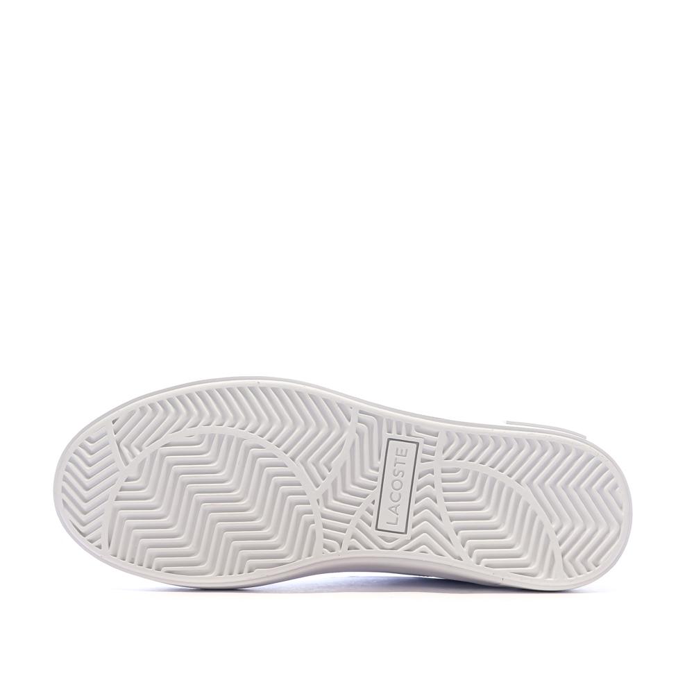Baskets Blanches/Bleu Ado Lacoste Powercourt vue 5