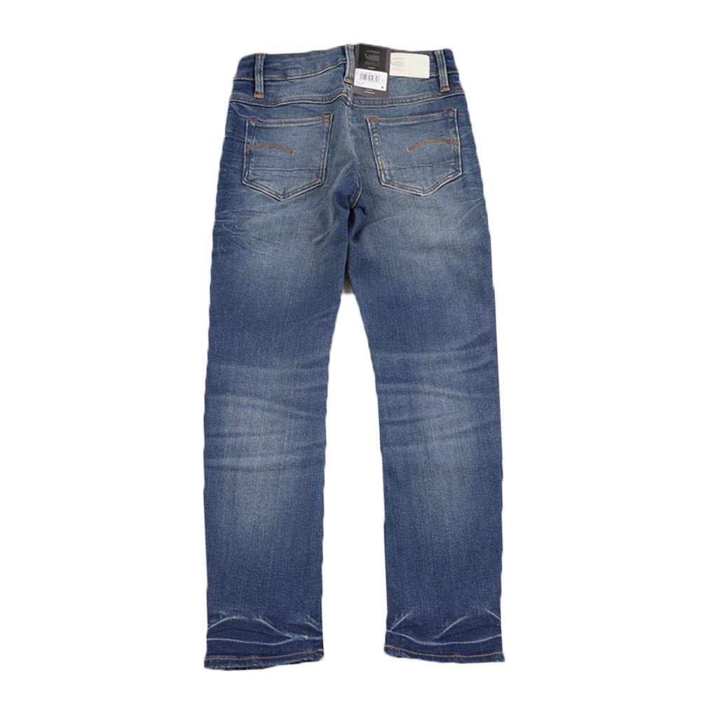 Jean Skinny Bleu Fille G-star Kids 3301 vue 2