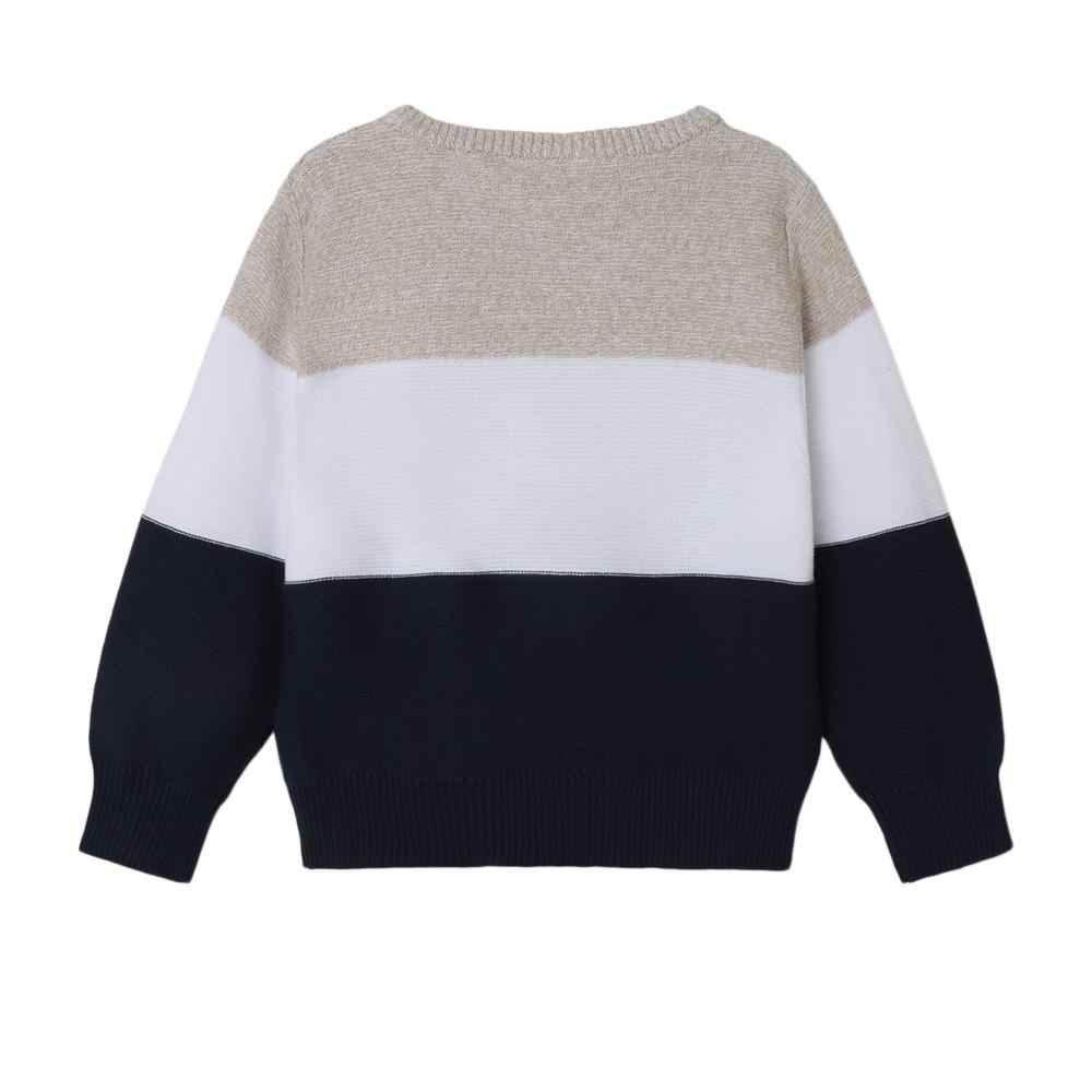 Pull Beige/Marine Garçon Name it Vohan vue 2